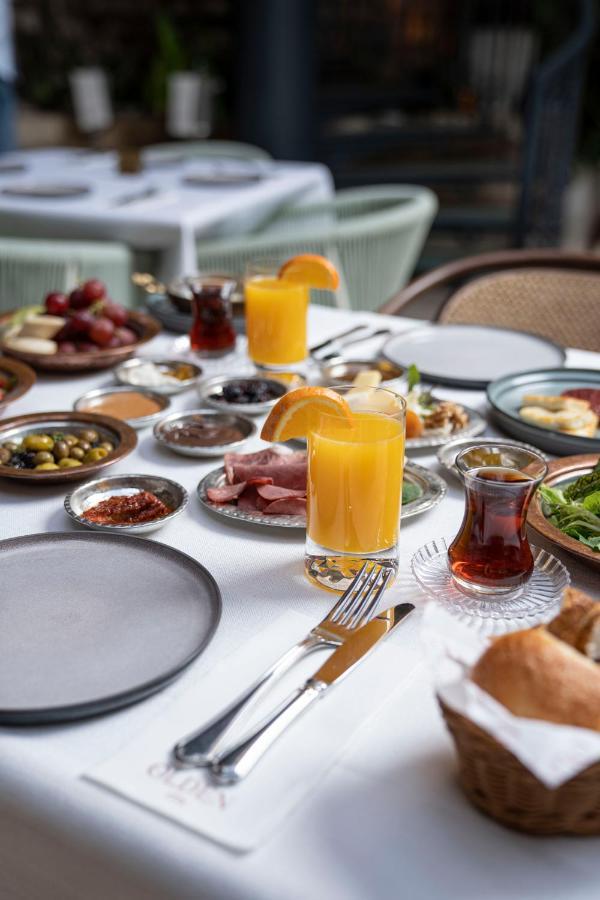Han 1772 Hotel Isztambul Kültér fotó Turkish breakfast
